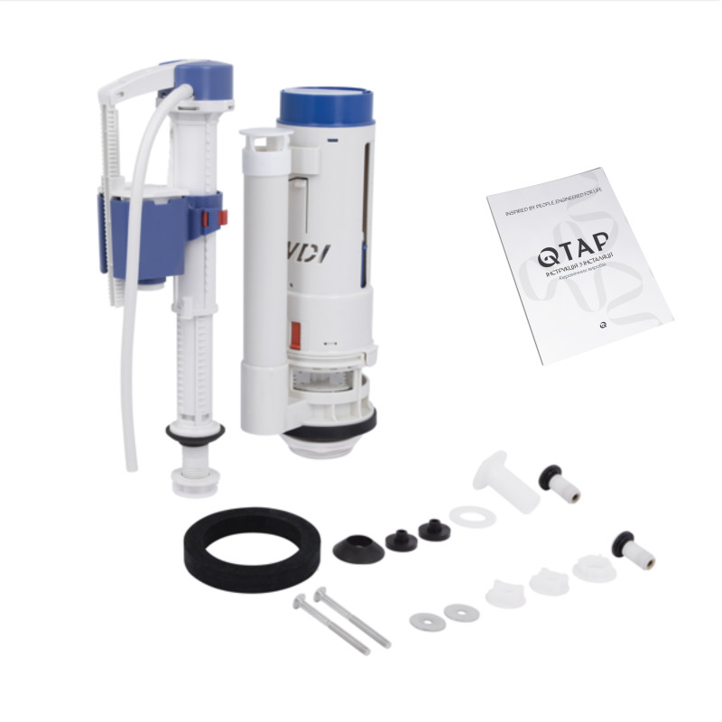 Qtap Унітаз підлоговий Scorpio Ultra Quiet безобідковий з сидінням Soft-close MATT BLACK QT14226088AMB