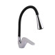 Lidz Змішувач для кухні Tani 008F3 з гнучким виливом (k40) LDTAN008F3BCR39484 Black / Chrome
