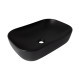 Qtap Раковина-чаша Robin 610х400х145 Matt black QT132143PMBMBN