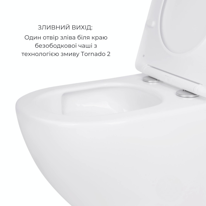 Qtap Акційний набір: Унітаз підвісний Jay Ultra Quiet QT07335177W 485х360х320 + Tern Ultra Quiet QT17332303ASW 490x365x325