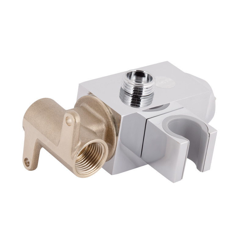 Qtap Набор для гігієнічного душу Swan Cascada прямокутний QTSWA262CRM45567 Chrome