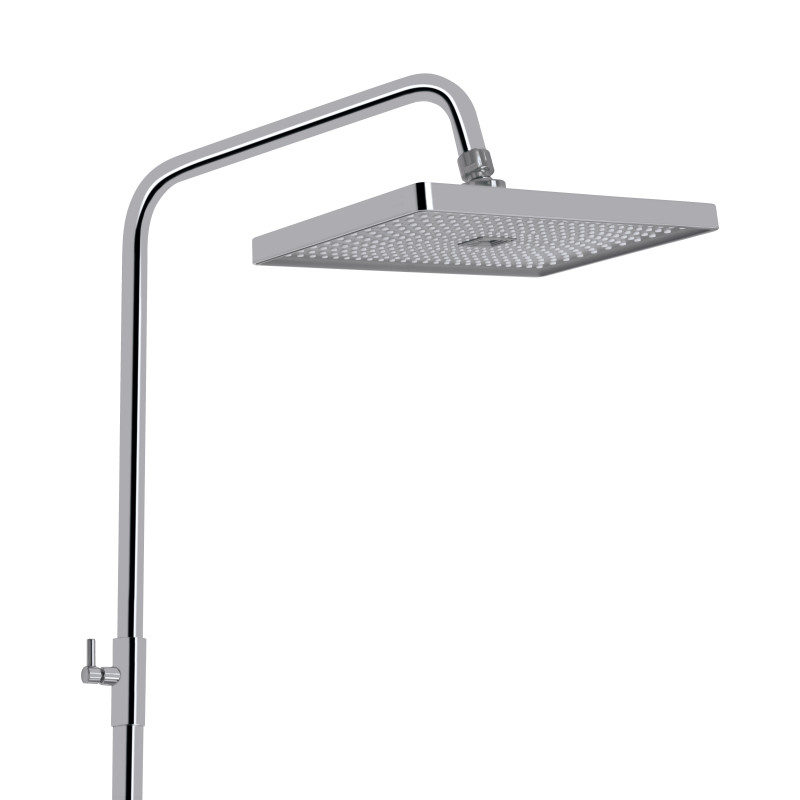 Qtap Душова система універсальна Presto на три споживача (з виливом) QTPRE111CRM45575 Chrome