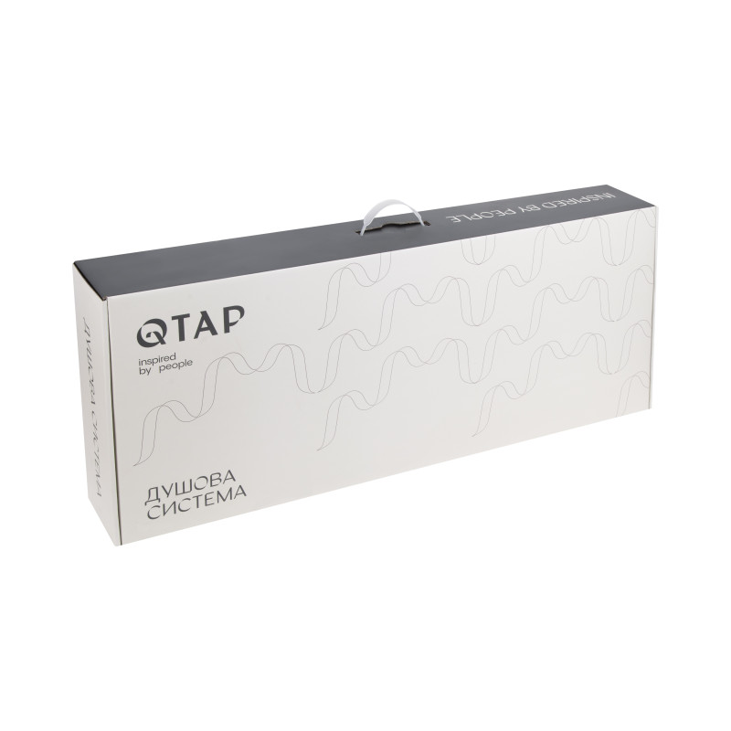 Qtap Душова система універсальна Stenava New на три споживача (з виливом) QTSTE111CRM45538 Chrome