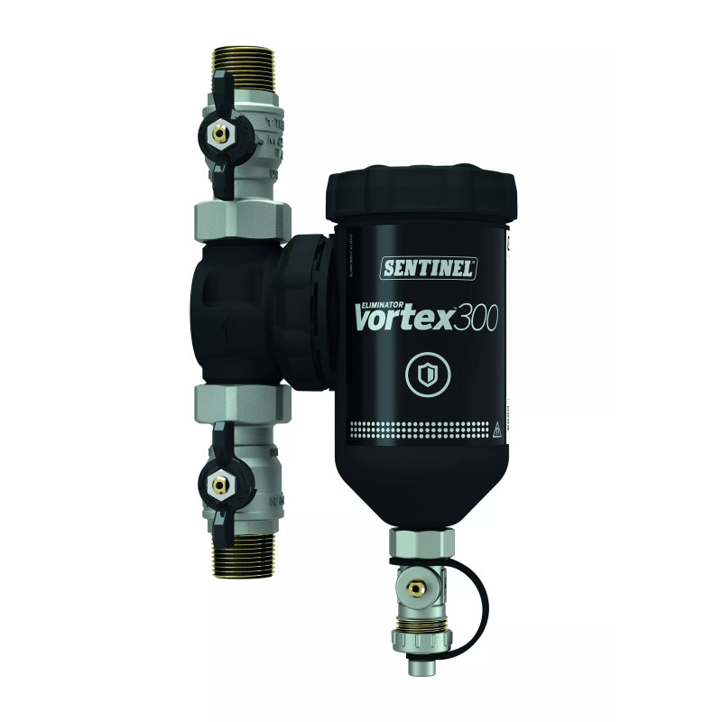 Vaillant Сепаратор шламу Vortex 300 Compact з магнітним уловлювачем, 3/4" (М202100031)