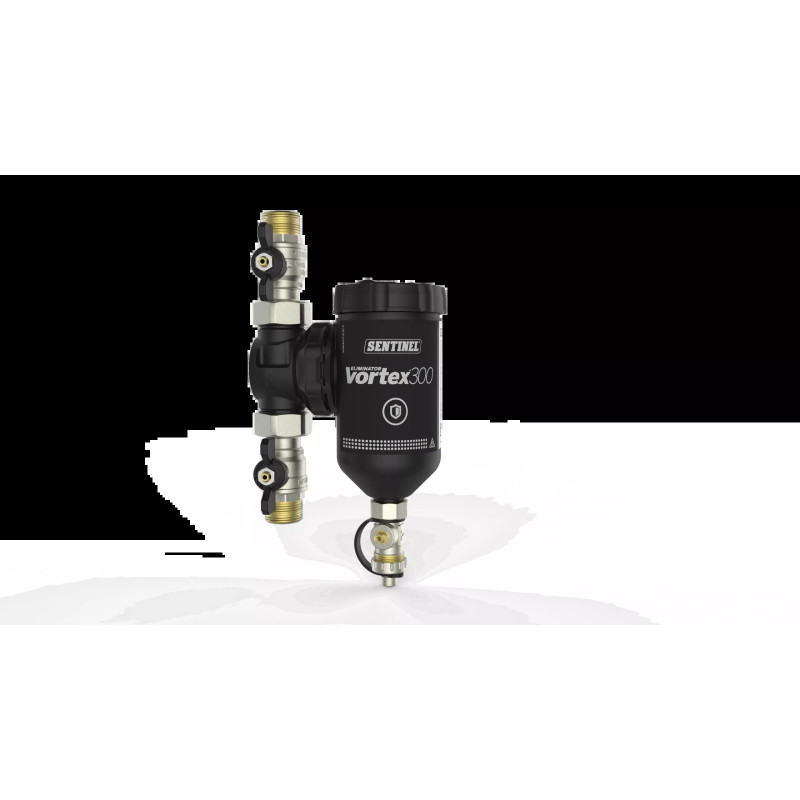 Vaillant Сепаратор шламу Vortex 300 Compact з магнітним уловлювачем, цанга 22 мм (М202100032)