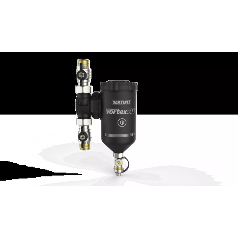 Vaillant Сепаратор шламу Vortex 500 Large з магнітним уловлювачем, 1" (М202100033)