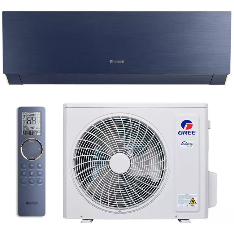 GREE Кондиціонер спліт-система Clivia GWH24AUDXF-K6DNA1A Blue