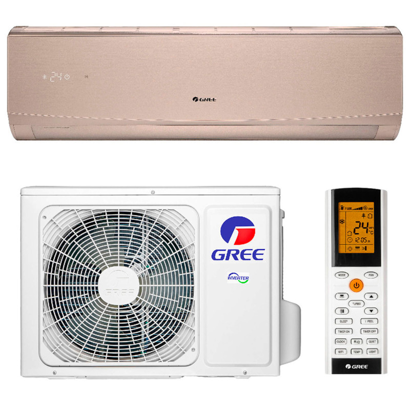 GREE Кондиціонер спліт-система Lomo GWH12QC-K6DND2D Golden