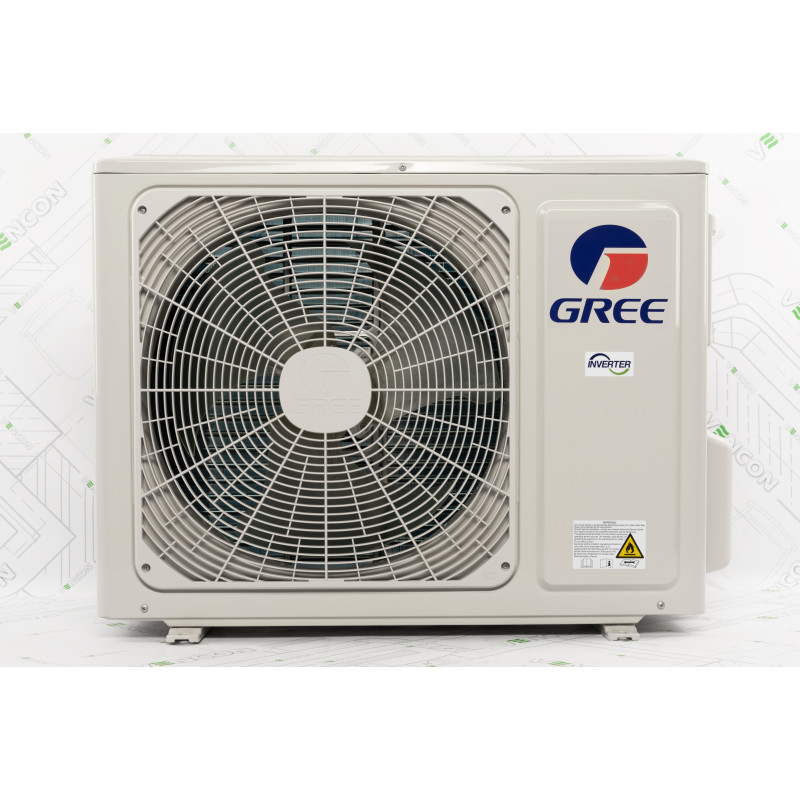 GREE Кондиціонер спліт-система Lomo GWH12QC-K6DND2D Silver