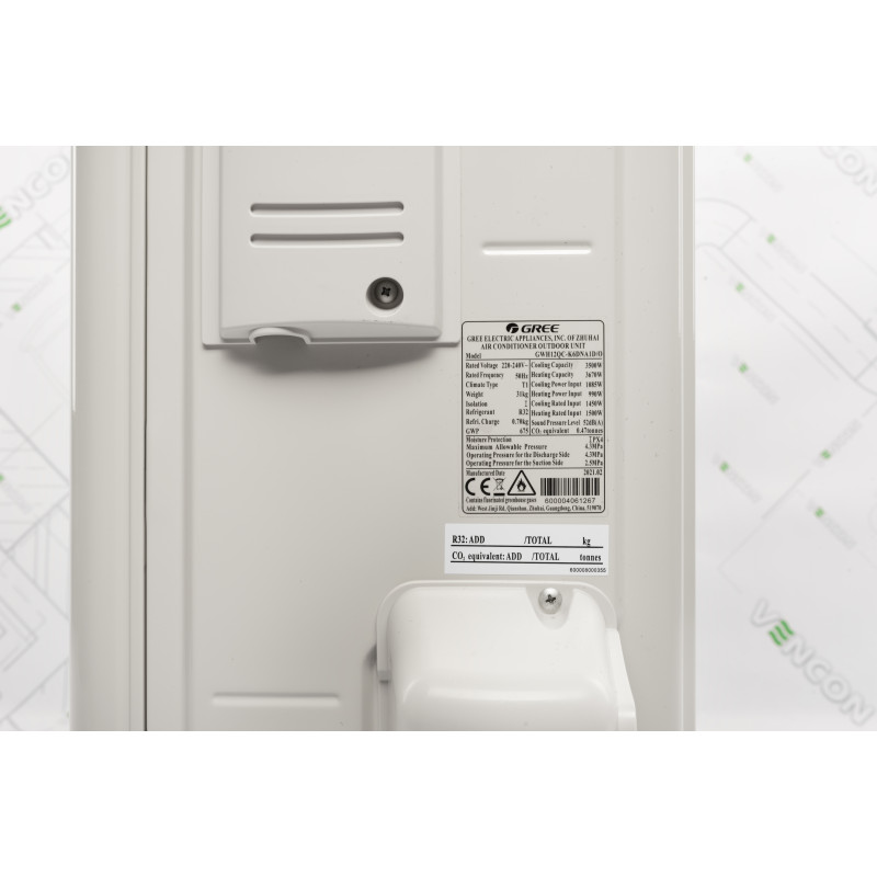 GREE Кондиціонер спліт-система Lomo GWH12QC-K6DND2D Silver