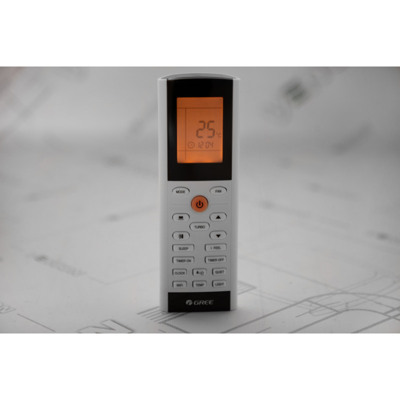 GREE Кондиціонер спліт-система Lomo GWH12QC-K6DND2D Silver