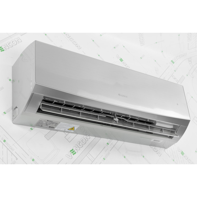 GREE Кондиціонер спліт-система Lomo GWH12QC-K6DND2D Silver