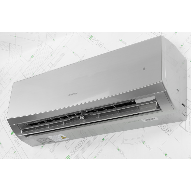 GREE Кондиціонер спліт-система Lomo GWH12QC-K6DND2D Silver