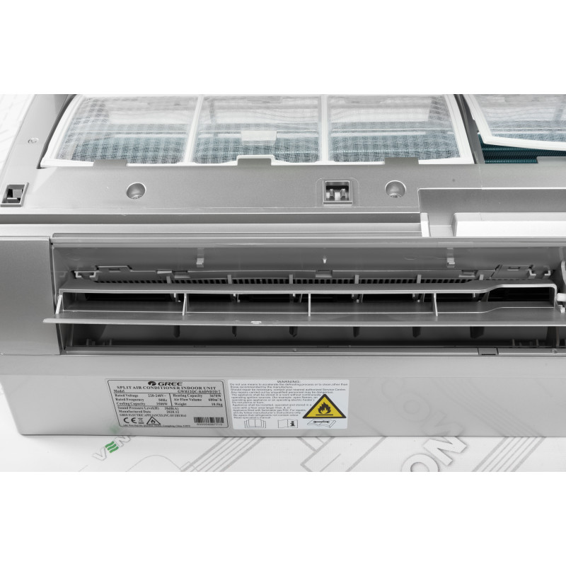 GREE Кондиціонер спліт-система Lomo GWH12QC-K6DND2D Silver
