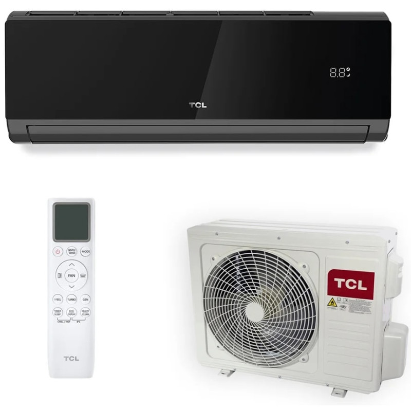 TCL Кондиціонер спліт-система TAC-09CHSD/XA82IN Black Inverter R32 WI-FI