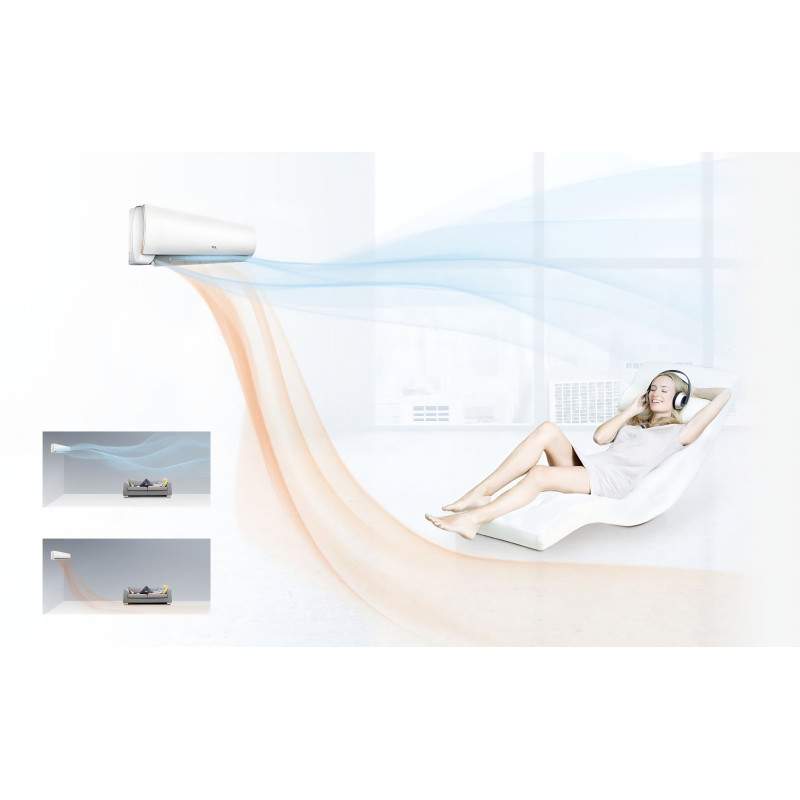 TCL Кондиціонер спліт-система TAC-12CHSA/XAB1 ON/OFF WI-FI Ready