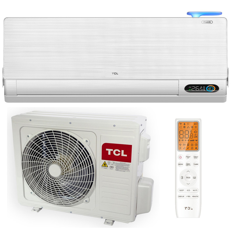 TCL Кондиціонер спліт-система FreshIN 2.0 TAC-12CHSD/FBI Inverter R32 WI-FI