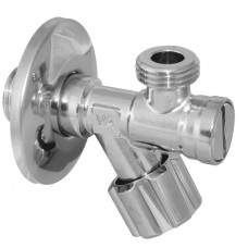 Albertoni Кран з ФІЛЬТРОМ вентильний для сантехприладів Ø1/2″ х 1/2″ (B401481SCV)