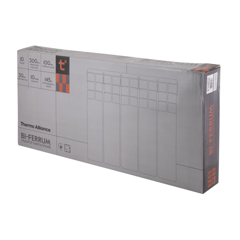 Thermo Alliance Радіатор біметалічний Bi-Ferrum 300/100 1,15 кг