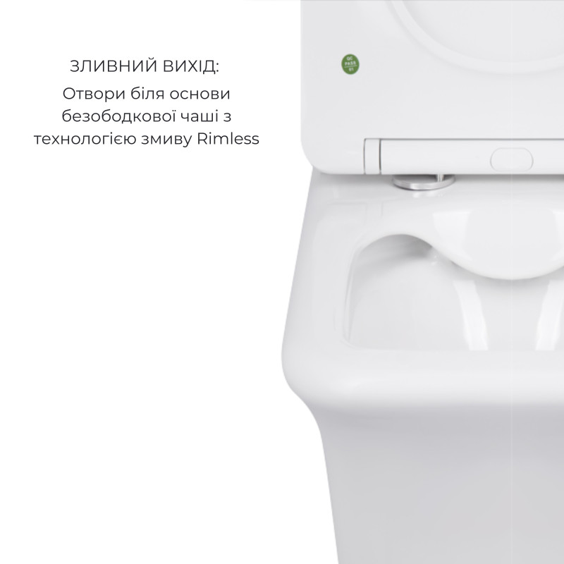 Qtap Акційний набір: Унітаз підлоговий Scorpio Ultra Quiet QT14222125AUQW + Унітаз підлоговий Kalao Rimless QT08221213A W
