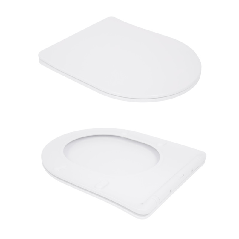 Qtap Унітаз підвісний Swan безобідковий з сідінням Soft-close QT16335180W