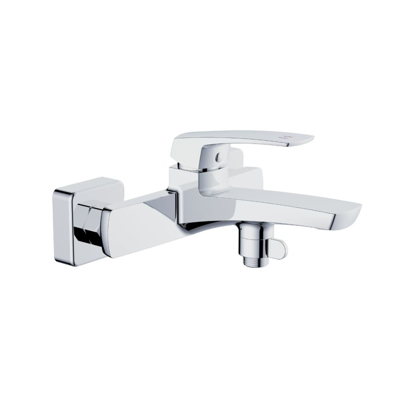 Qtap Змішувач для ванни Tern (c душевым гарнитуром) QTTER259CRM47586 Chrome