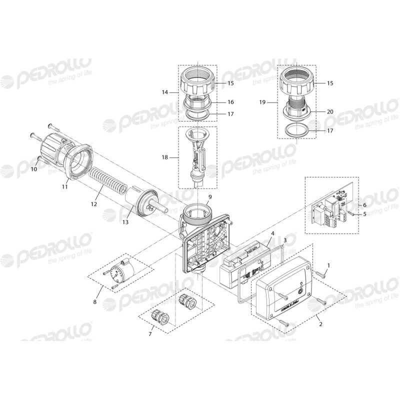 Регулятор тиску Pedrollo PRESFLO VARIO