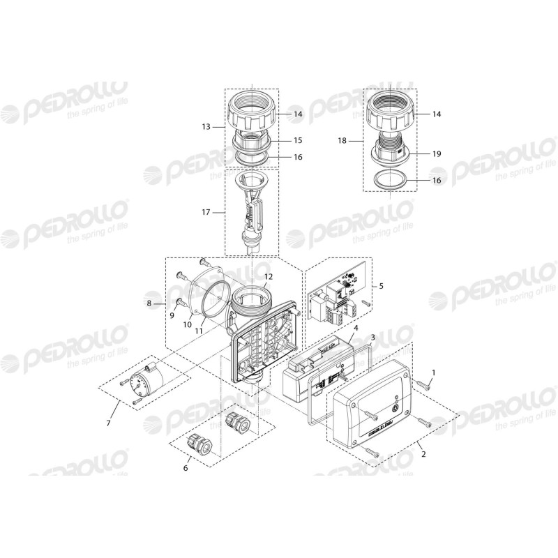 Регулятор тискуPedrollo FLUX