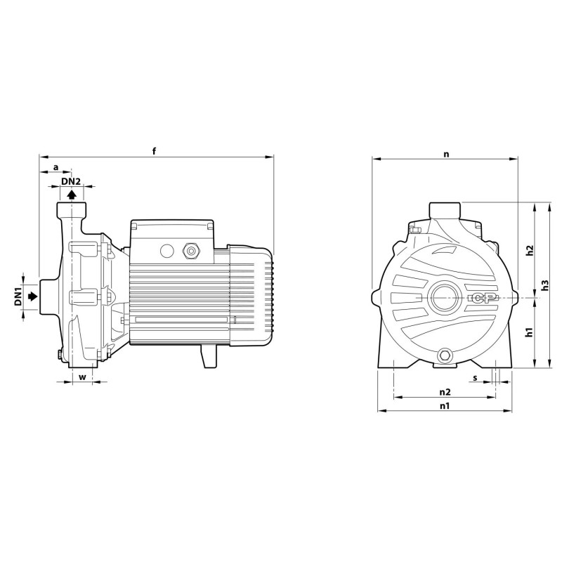 PEDROLLO Відцентровий насос CP 160C 44CT26CA