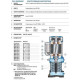 PEDROLLO Вертикальний багатоступінчастий насос MK 8/6 43PM0806A