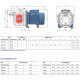 Насос самовсмоктуючий багатоступінчастий Pedrollo PLURIJETm 3/100Х