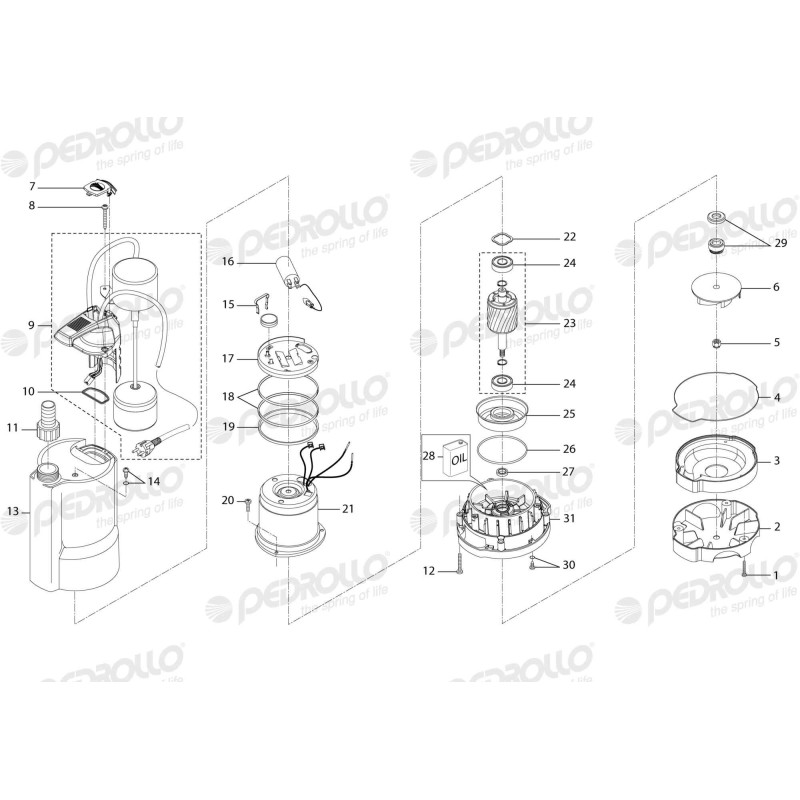 Насос для колодязя Pedrollo TOP MULTI-TECH 5