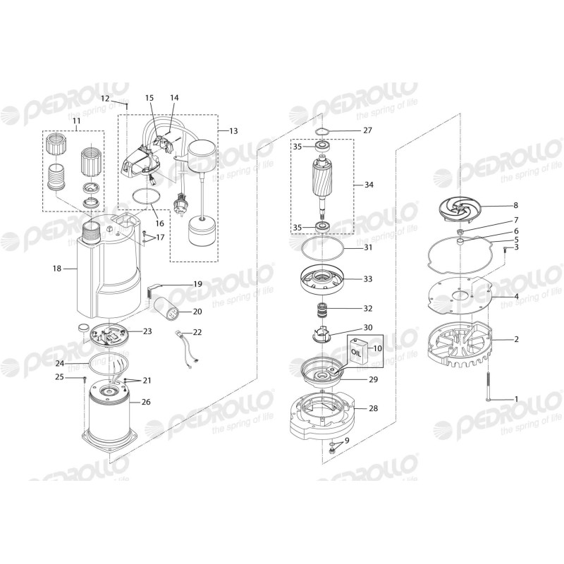Насос для колодязя Pedrollo TOP Multi 2
