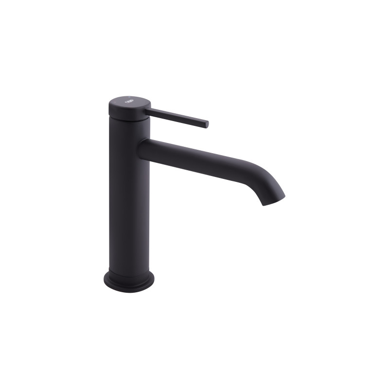 Qtap Змішувач для раковини Robin Чорний матовий (QTROB1060M10102B)