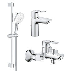 Grohe BAULOOPнабір змішувачів для ванни (23762001+23603001+26748003), (UA123215M1)