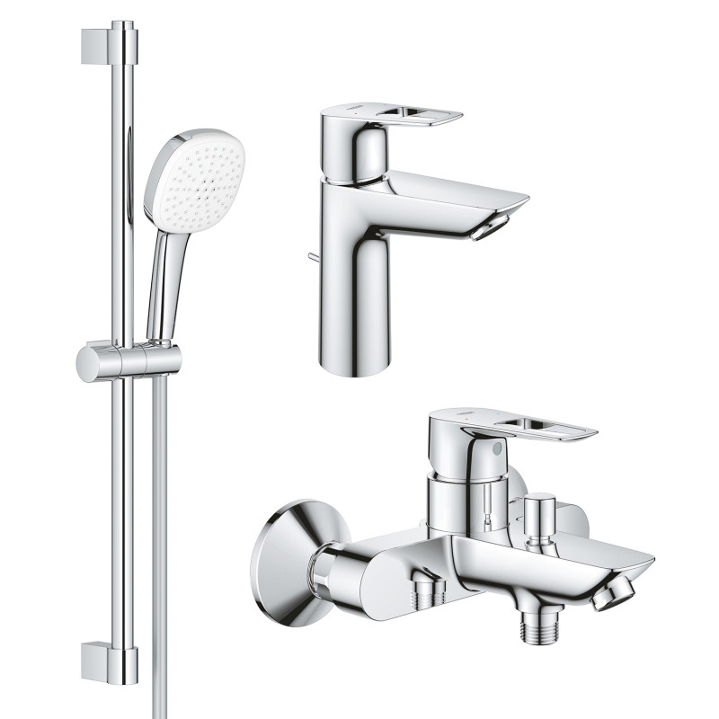Grohe BAULOOPнабір змішувачів для ванни (23762001+23603001+26748003), (UA123215M1)