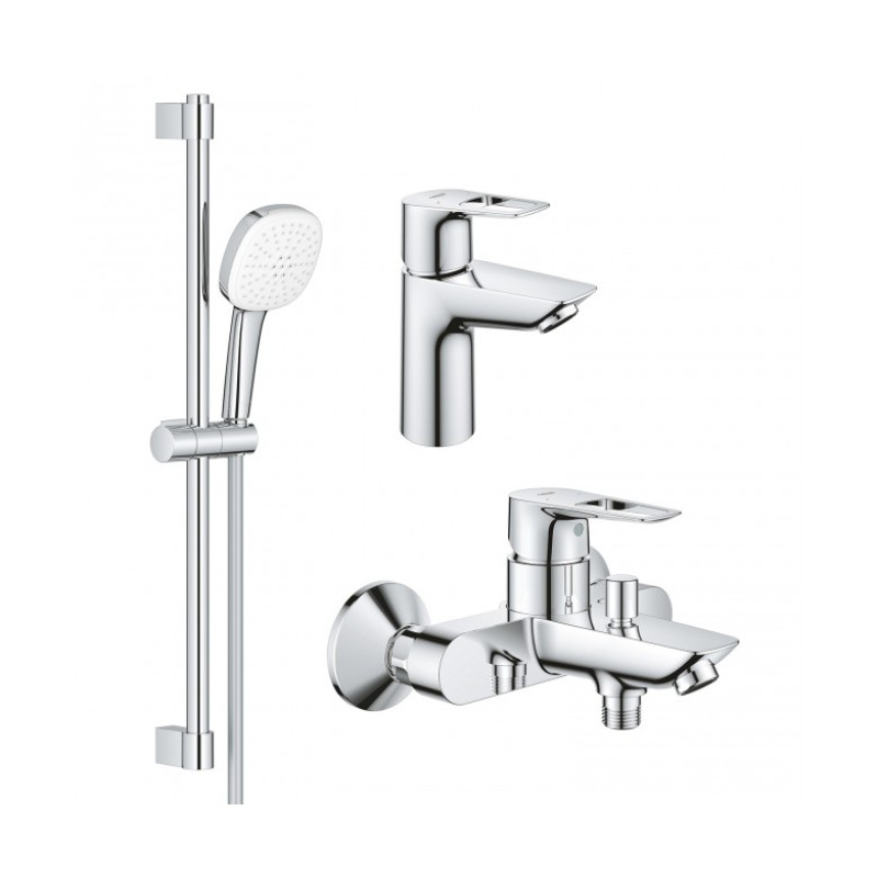 Grohe BAULOOPнабір змішувачів для ванни (23337001+23603001+26748003), (UA123214S1)