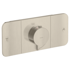 Axor ONE термостат для 2х споживачів, ПМ, колір шліфованний нікель, (45712820)