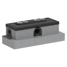 Axor UBOX UNIVERSALприхованачастинадля каналів, (01005180)