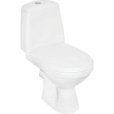 KOLO SOLO компакт-підлоговий гор.випуск бачок 3/6л. нижн.підвід,сидіння Duroplast Soft Close, Украина (S7921800UA)