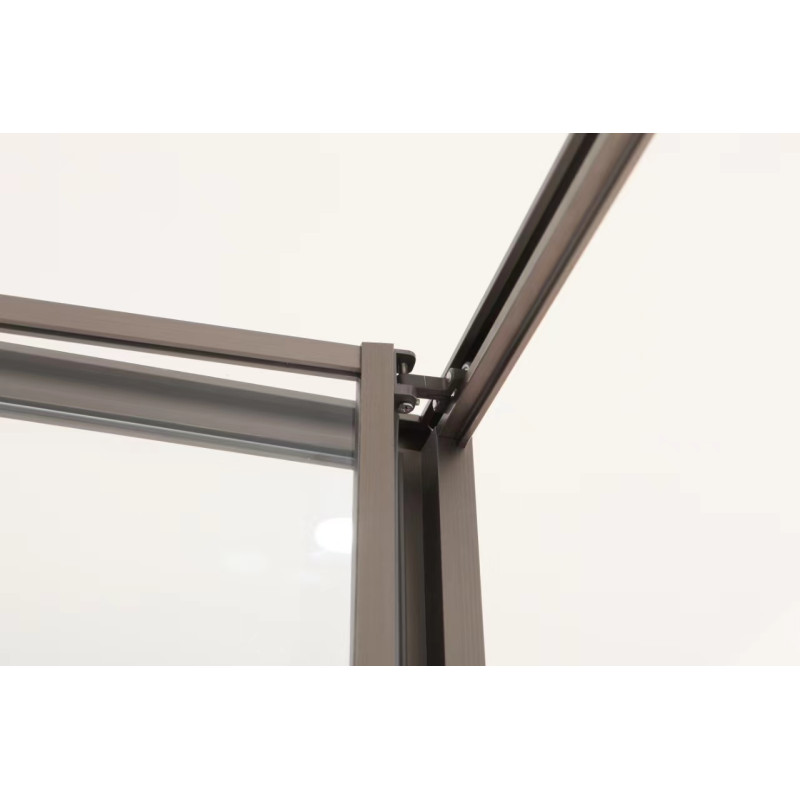 VOLLE CRUZE душова кабіна 80*120*200см, тип дверей COME IN, профіль metal gun, прозоре скло, (1047.134705)