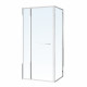 VOLLE CRUZE душова кабіна 90*90*200см, тип дверей COME IN, хромований профіль, прозоре скло, (1047.124701)
