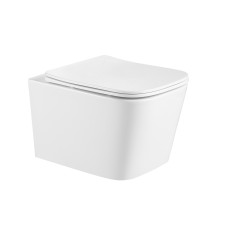 IMPRESE KUBIK унитаз подвесной (48,5*34*36,5 см, twist, сиденье duroplast), (c06810233TW)