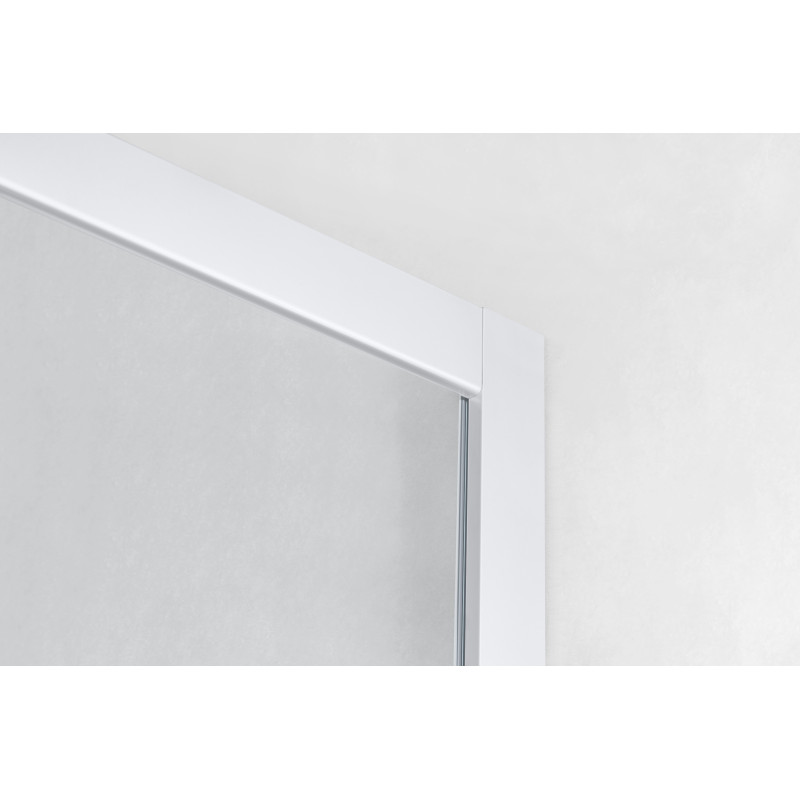 EGER TISZA WS душевая кабина 90*90*185см, профиль белый, стекло "Spagetti", (599-021-S/1)