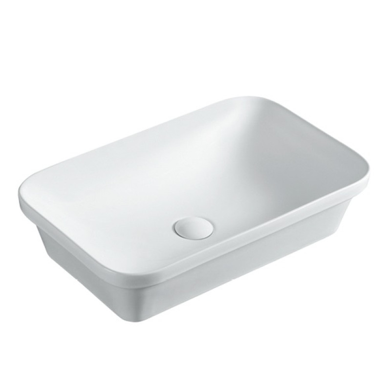 VOLLE AMAR умывальник 60*37*14см накладной, (1301.005560)