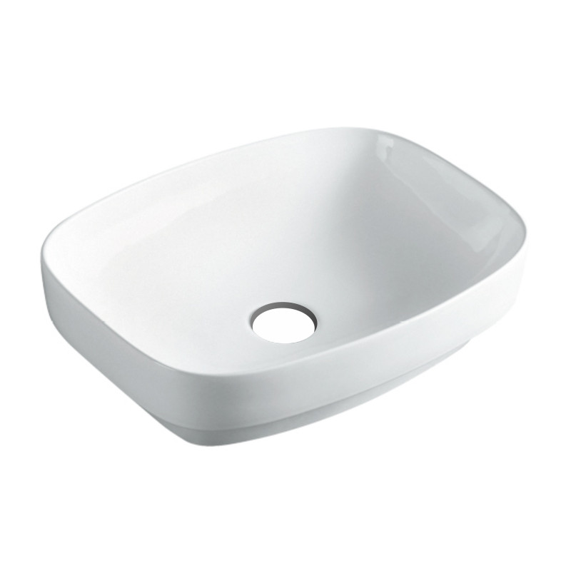 VOLLE AMAR умывальник 50*38*13,5см накладной, (1301.005550)