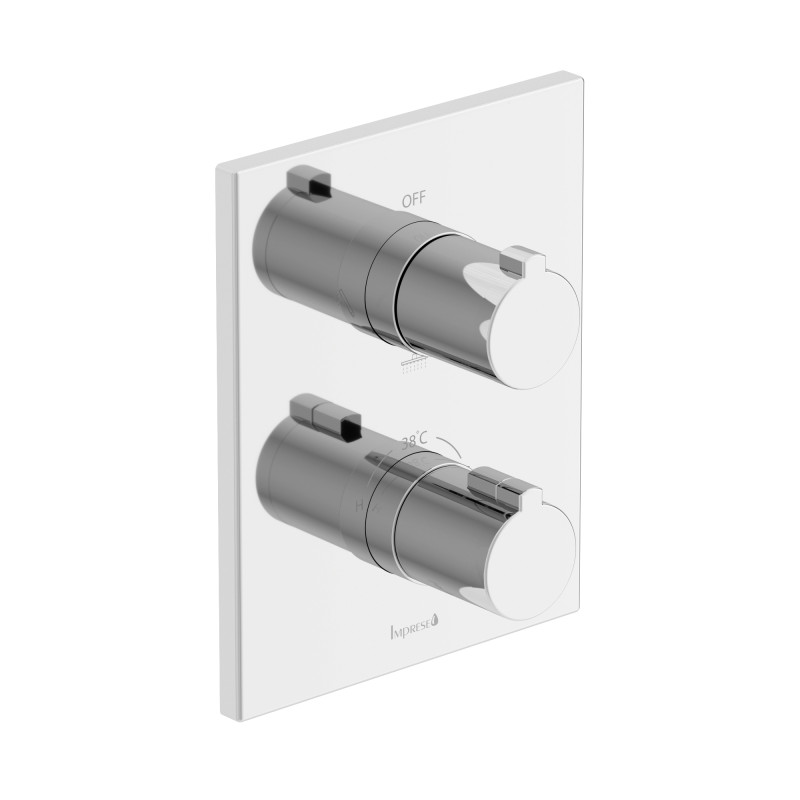 IMPRESE VIOLIK змішувач прихованого монтажу (термостат 3 функції, S), хром, (f04610801AD)