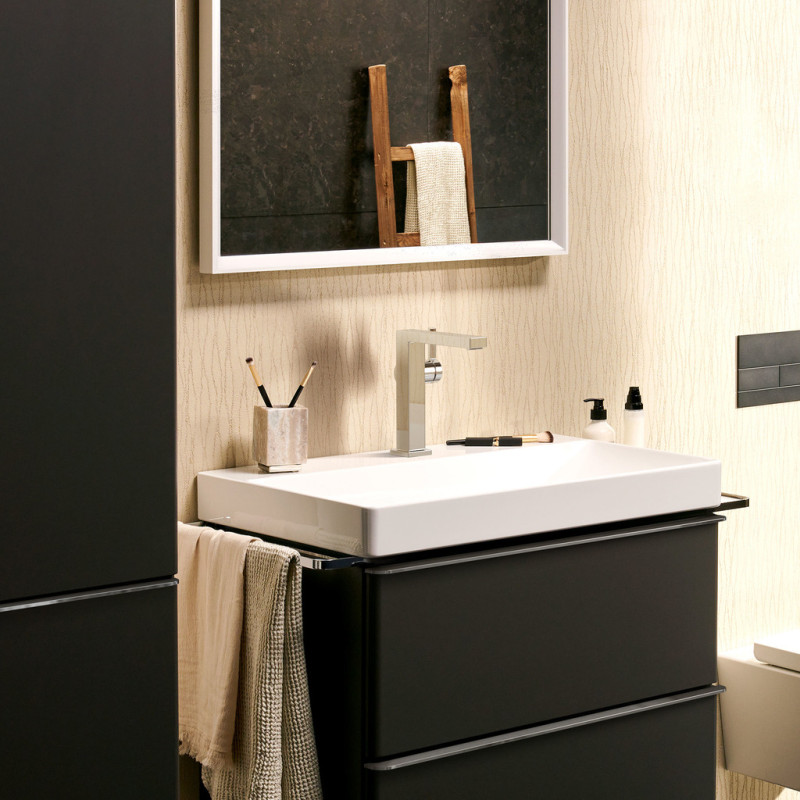 Hansgrohe TECTURIS E смеситель для умывальника 150, однорычажный,CoolStart, push-open, цвет хром, (73040000)