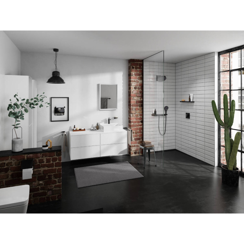 Hansgrohe DESIGNFLEXшланг для душа 1600 мм, цвет черный матовый, (28260670)