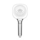 IMPRESE Душ ручний LSR-120GQ, 120 мм, 3 режими, кнопковий перемикач, хром, (f03600101AU)